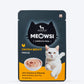 Meowsi by HUFT Chicken Breast Mousse Cat Wet Food, 80 gm, grain-free, with vitamins and minerals for balanced nutrition.