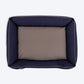 HUFT Giraffe Classic Lounger Bed For Dog - Grey & Navy - Heads Up For Tails