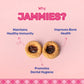 HUFT Jammies - Strawberry Jam Filled Dog Treats - 100 gm - Heads Up For Tails