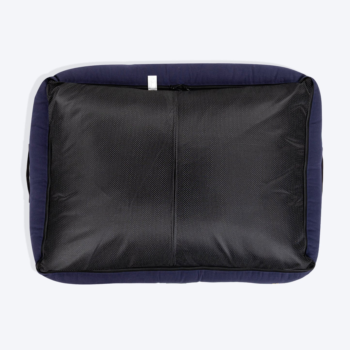 HUFT Giraffe Classic Lounger Bed For Dog - Grey & Navy - Heads Up For Tails
