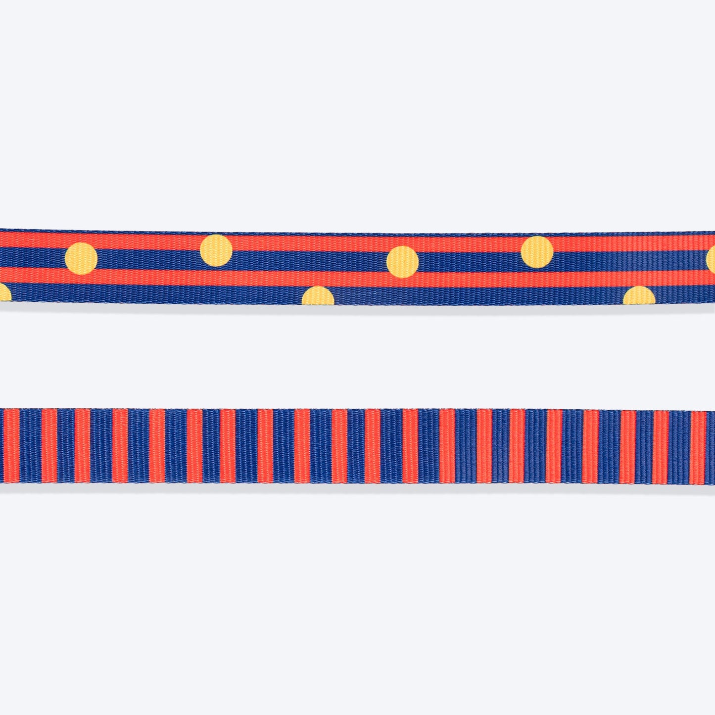HUFT Playstripes Leash For Dog - Rust & Navy - Heads Up For Tails
