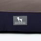 HUFT Giraffe Classic Lounger Bed For Dog - Grey & Navy - Heads Up For Tails