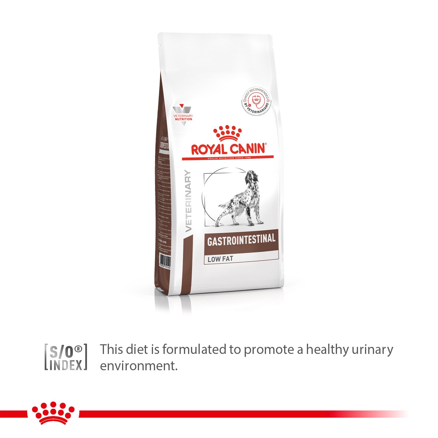 Royal Canin Veterinary Diet Low Fat Gastrointestinal Dry Food For Dog - 1.5 Kg - Heads Up For Tails