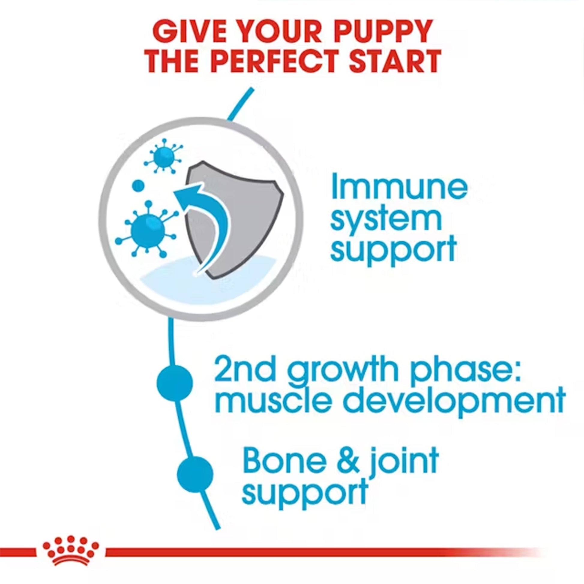 Royal Canin Giant Junior Dry Dog Food - Heads Up For Tails