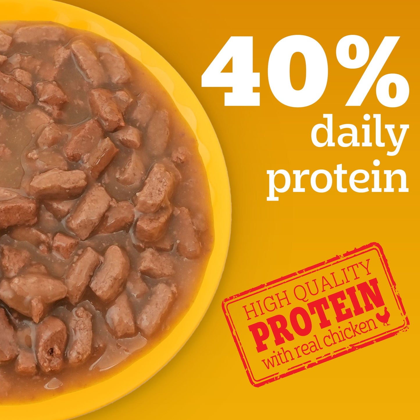 Pedigree Chicken & Liver Chunks in Gravy Adult Wet Dog Food - 70 g packs - Heads Up For Tails