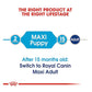 Royal Canin Maxi Puppy Dry Dog Food - Heads Up For Tails