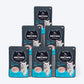 Meowsi by HUFT Tuna & Shrimp Mousse Cat Wet Food, 80 gm, grain-free, with vitamins and minerals for balanced nutrition.