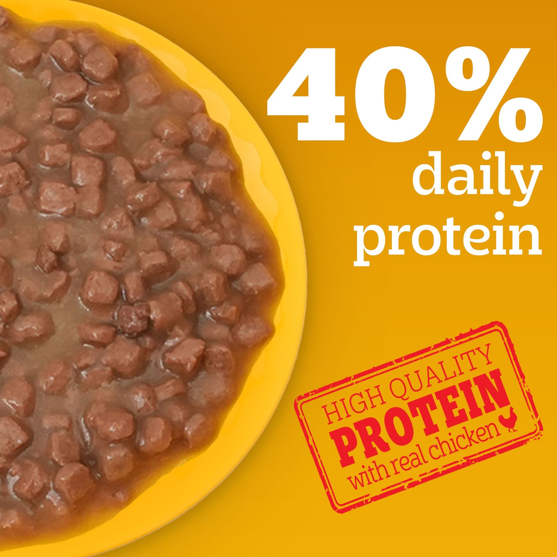 Pedigree Roasted Lamb Chunks In Gravy Puppy Wet Food - 130 g - Heads Up For Tails