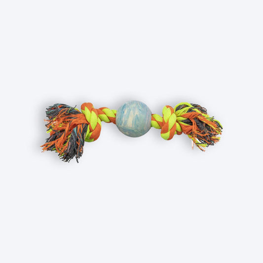 Trixie Playing Rope With Ball Rope Dog Toy - Assorted_01