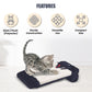 Trixie Scratching Board On A Roll With Catnip Cat Scratcher - Black - Heads Up For Tails