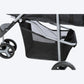 Trixie Black Buggy Hold Upto 11 kg 80 X 47 X 100 cm - Heads Up For Tails
