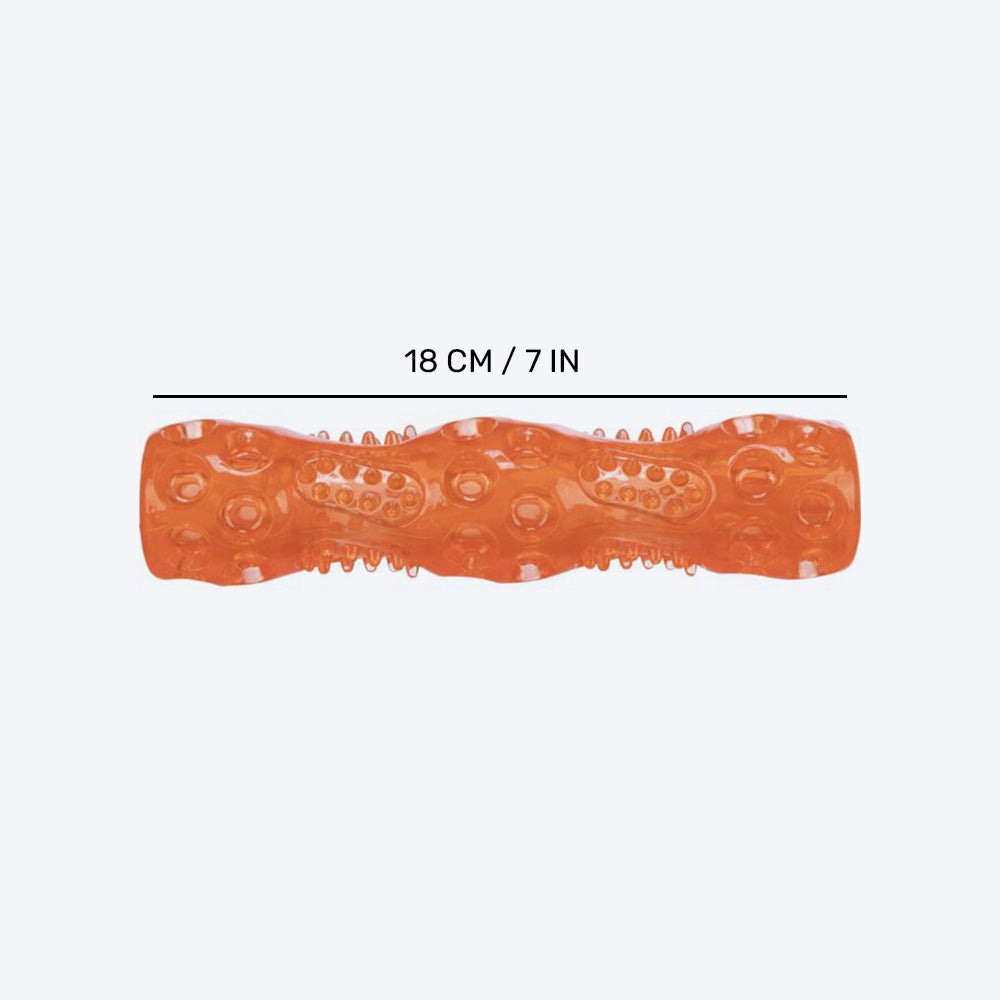 Trixie Thermoplastic Rubber Stick Chew Dog Toy - 18 cm - Heads Up For Tails