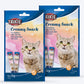 Trixie Creamy Snack White Fish Treat For Cat - 70 g - Heads Up For Tails