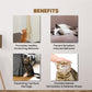 Trixie Scratching Board With Catnip Cat Scratcher - Beige - Heads Up For Tails