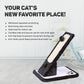 Trixie Scratching Cat Mat - Black & Cream - Heads Up For Tails