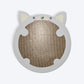 Trixie Hamster Junior Scratching Cardboard With Catnip Cat Scratcher - Light Grey - Heads Up For Tails