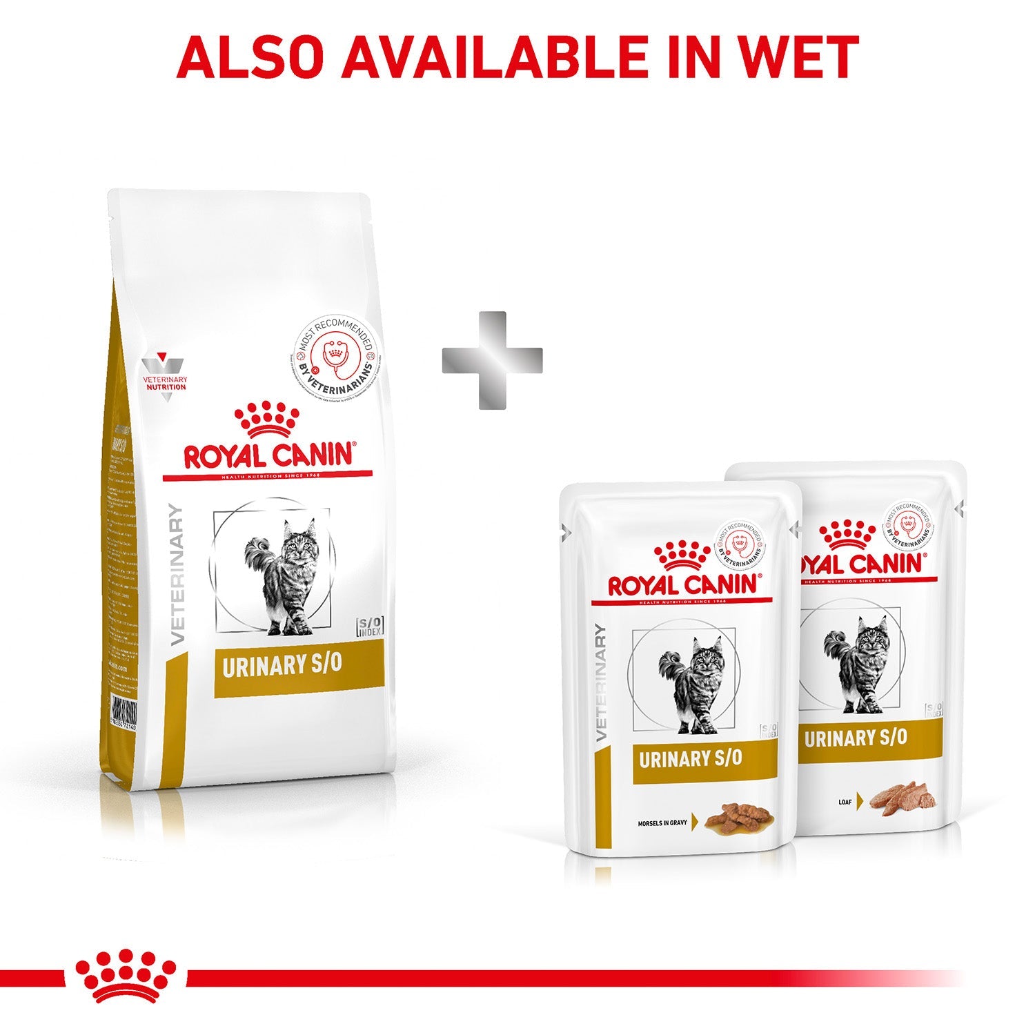 Royal Canin Veterinary Diet Urinary Dry Food For Cat - 1.5 kg - Heads Up For Tails