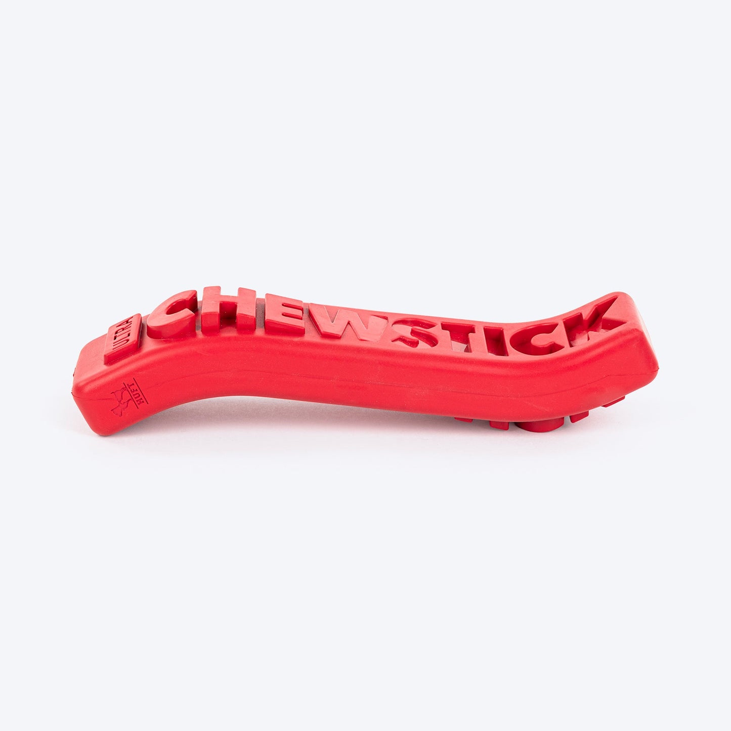 HUFT Chewtastic Chomp â€™nâ€™ Twist Chew Stick Toy For Dog - Red - Heads Up For Tails