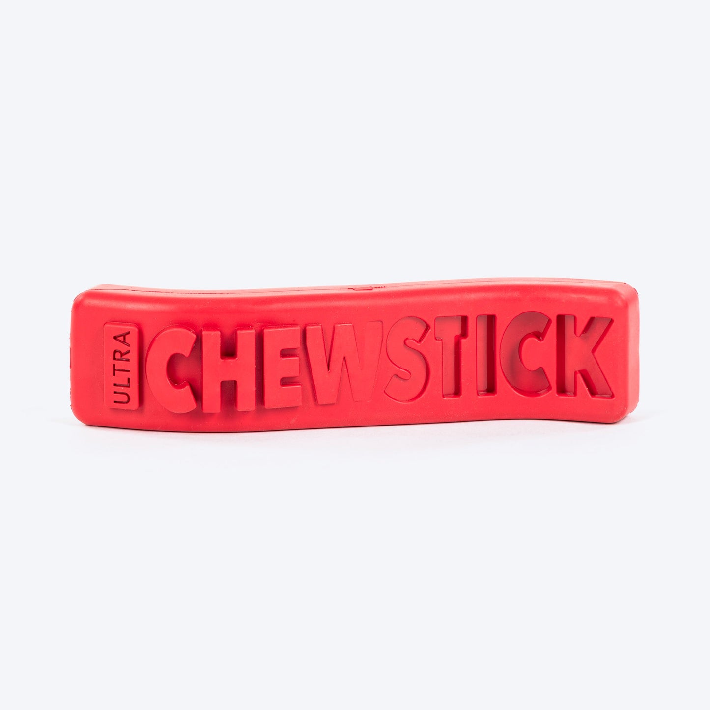HUFT Chewtastic Chomp â€™nâ€™ Twist Chew Stick Toy For Dog - Red - Heads Up For Tails