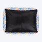 HUFT Bloomscape Lounger Bed For Dog - Blue - Heads Up For Tails