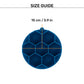 HUFT Honeycomb Stick To Bowl Lick Mat For Dog & Cat - Blue - Heads Up For Tails