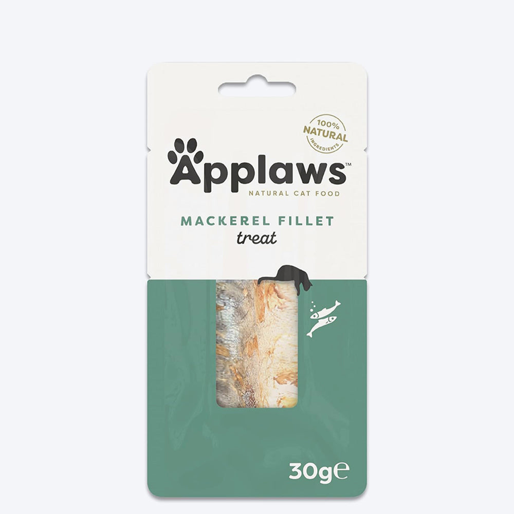 Applaws 100% Natural Whole Mackerel Loin Cat Treat - 30 g