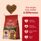 Hearty Turkey, Fish & Chicken Grain-Free Oven-Baked Dog Food, 2 kg, suitable for all breeds, by Heads Up for Tails.