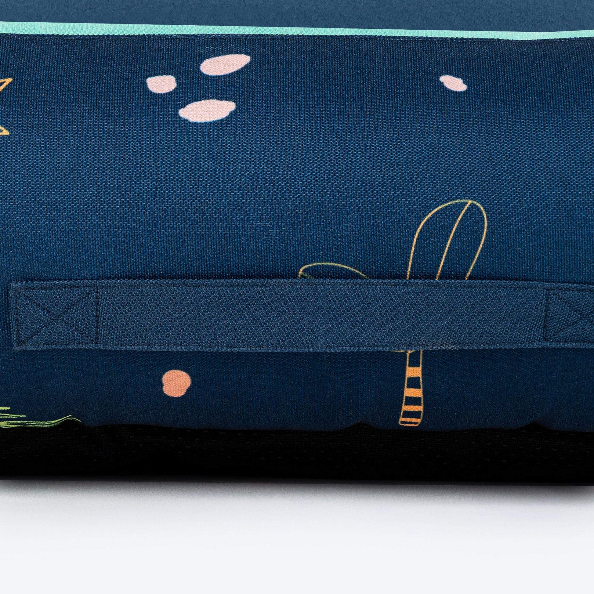 HUFT Jungle Dreams Lounger Bed For Dog - Blue - Heads Up For Tails