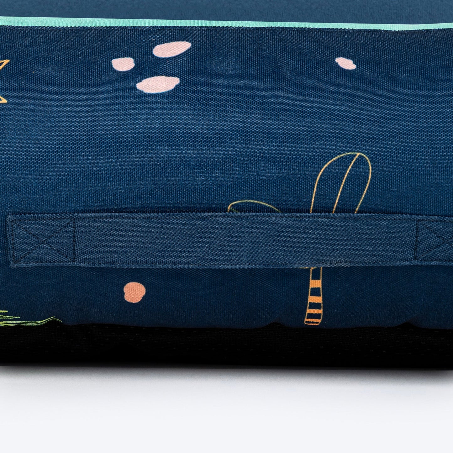 HUFT Jungle Dreams Lounger Bed For Dog - Blue - Heads Up For Tails