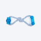 TLC Bone & Candy Rope Toy For Dog - Navy & White - Heads Up For Tails