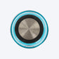HUFT Evil Eye Printed Steel Bowl For Dog - Blue - Heads Up For Tails