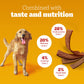 Pedigree Tasty Jerky Chicken Flavour Treat For Adult Dog - 70 g - Heads Up For Tails