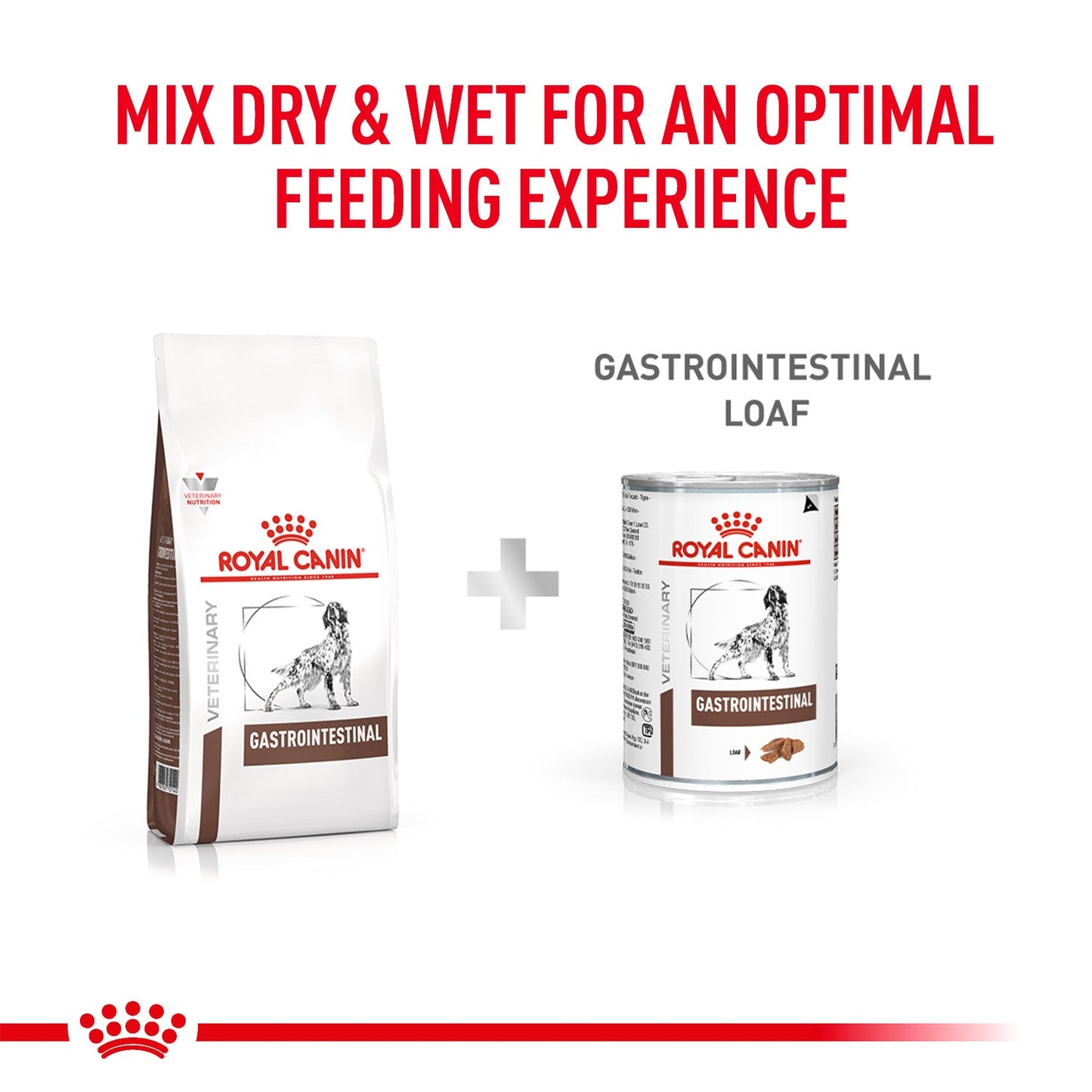 Royal Canin Veterinary Gastrointestinal Dry Food For Dog - 2 Kg - Heads Up For Tails