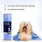 Trimz Quick Dry Absorption Pet Towel - Heads Up For Tails