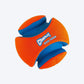 Chuckit! Kick Fetch Dog Toy - Orange & Blue - L - Heads Up For Tails