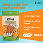 Kittos Purr-Fect Chicken Jerky Strips Cat Treats - 35 g - Heads Up For Tails