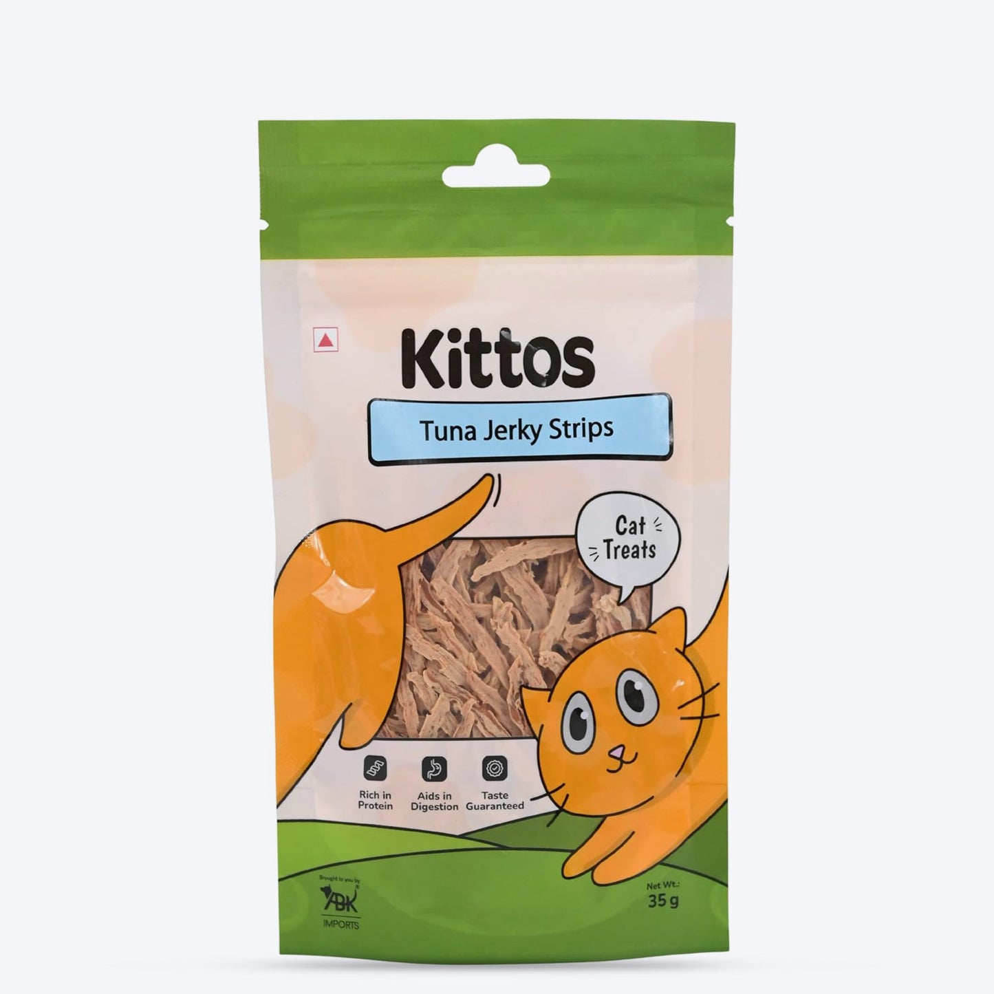 Kittos Purr-fect Fishie Munchies - Tuna & Snapper Jerkies Cat Treats Combo - Heads Up For Tails
