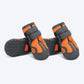 Truelove Anti-Slip Boots For Dog - Orange (Set of 4) - Heads Up For Tails