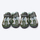 Truelove Waterproof With Reflective Straps Shoes For Dog - Cypress & Harbor Gray (Set of 4) - Heads Up For Tails