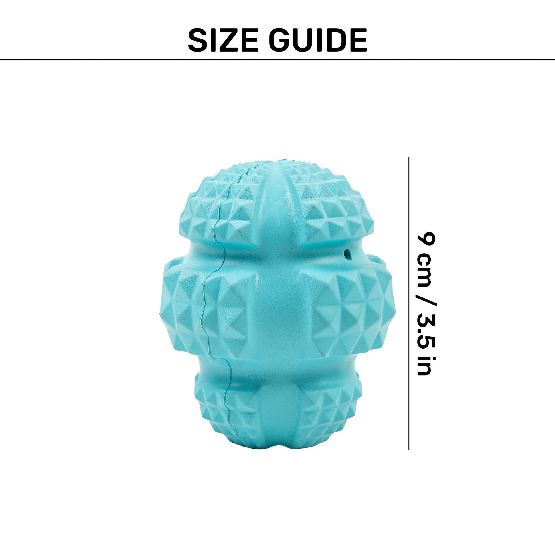HUFT Chewtastic Balloon Chew Toy For Dog - Blue - Heads Up For Tails