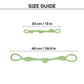 Dash Dog Tuff Tugger Rope Toy For Dog - Multicolor - Heads Up For Tails
