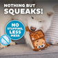 Outward Hound Giraffe Fire Biterz Cubez Chew Toy For Dog - Brown - Heads Up For Tails