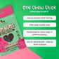 HUFT Yum Nums Soft & Chewy Sticks Strawberry with Real Chicken Treat For Dogs - 70 g - Heads Up For Tails