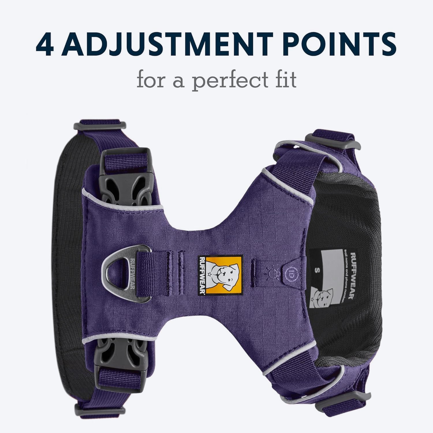 Ruffwear Front Range Dog Harness - Purple Sage - Heads Up For Tails