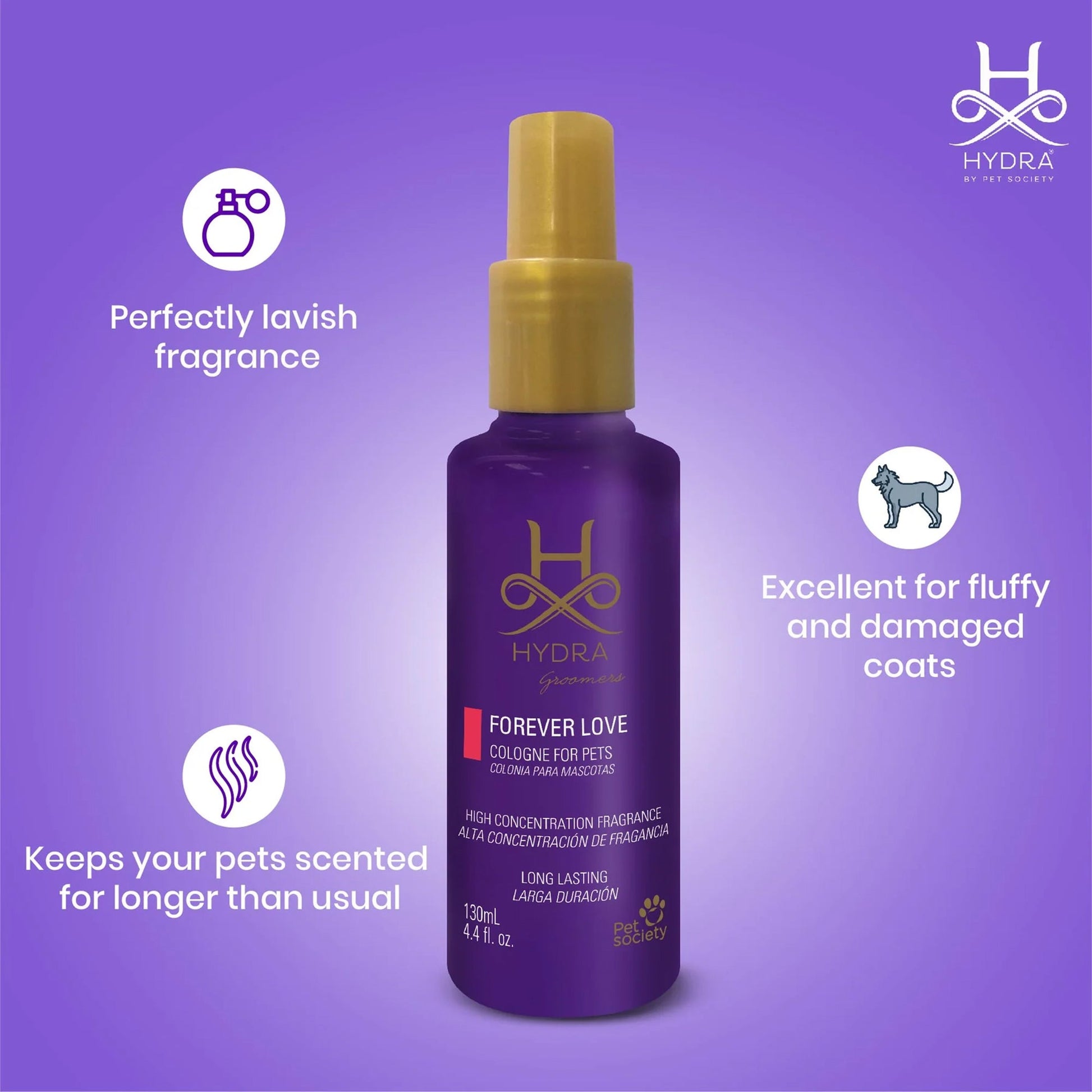 Hydra Forever VIP Cologne For Dog & Cat - 130 ml - Heads Up For Tails