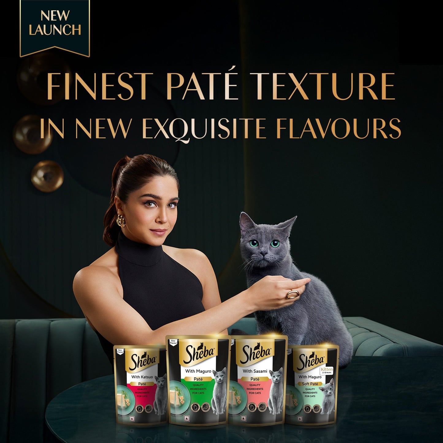 Sheba Maguro Pate Wet Food For Kitten - 70 gm - Heads Up For Tails