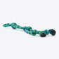 HUFT Tuggables Mighty Knots Rope Toy For Dog - Blue & Green - Heads Up For Tails