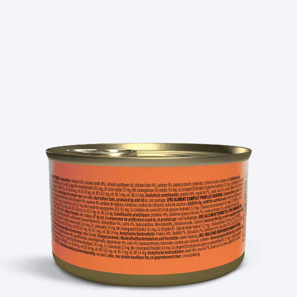 Schesir Baby Chicken With Salmon In Broth Wet Food For Kitten - 70 gm