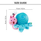 GiGwi Shining Friends Snail with Activated LED Light & Catnip Inside_05