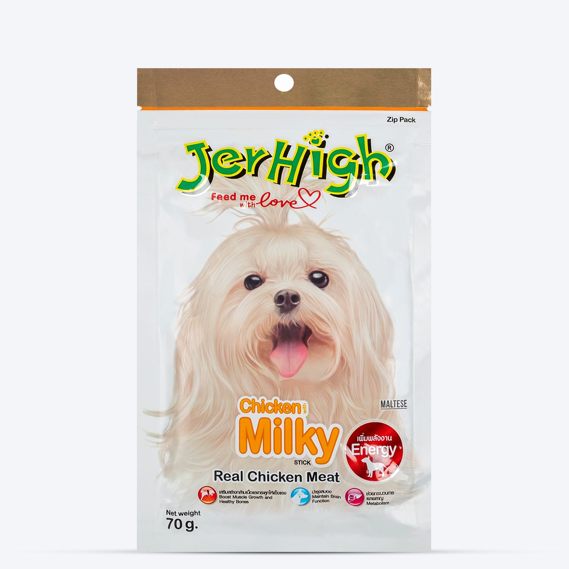 JerHigh Milky Dog Treats with Real Chicken Meat_01